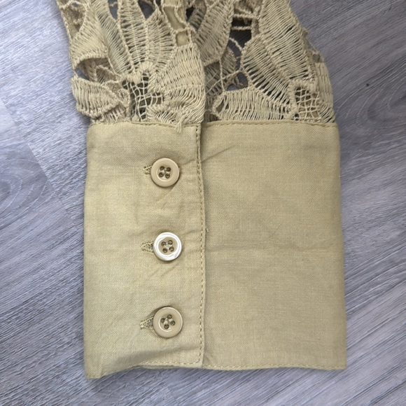 💓 joie flower button up lace blouse - Picture 4 of 11